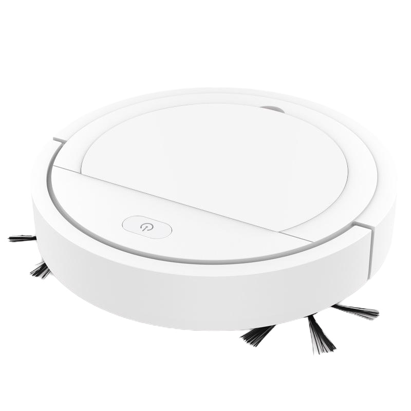 扫地机器人智能家用全自动法耐(FANAI)吸尘器迷你小型超薄清洁擦地机拖地机 白色升级6毛刷