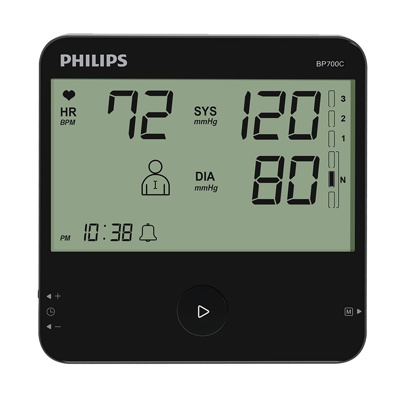 飞利浦电子血压计上臂式全自动老人用量血压家用血压测量仪BP700C