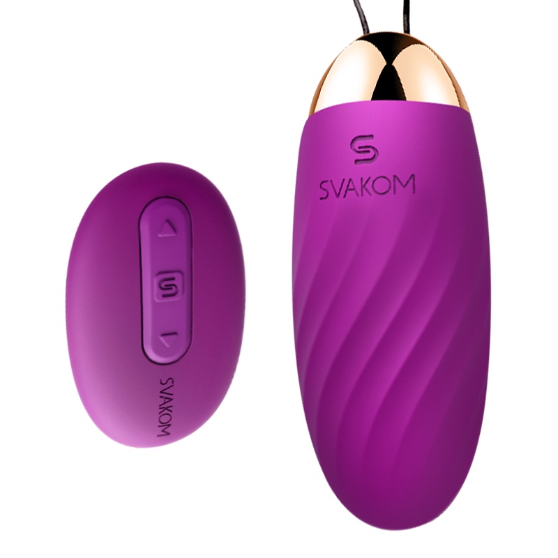 svakom埃尔默跳蛋紫色遥控跳跳蛋无线自慰激情趣用具强震动调情器性高潮女用品学生女性