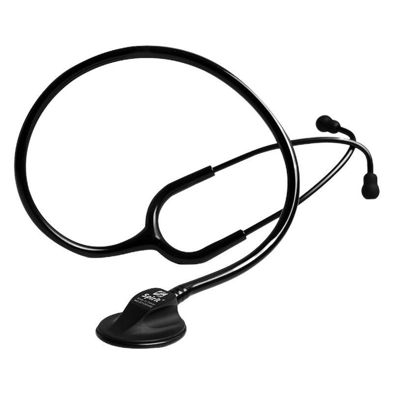 Spirit听诊器儿科医生专用医用进口专业胎心孕妇心肺学生 615黑色