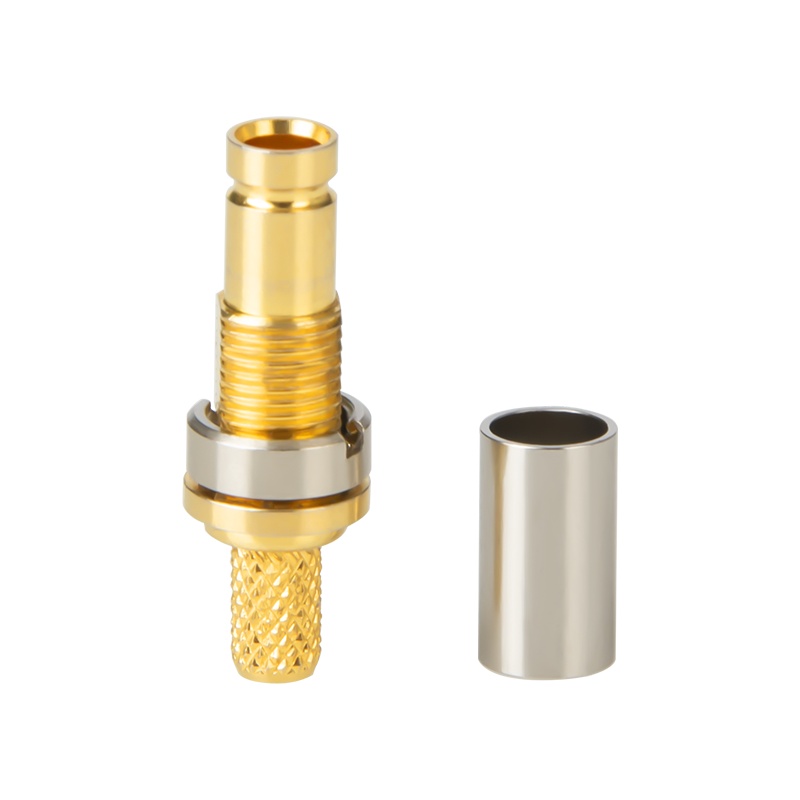 博扬 CC4接头2M头E1同轴连接器 阿尔卡特头中兴头 CC4-K通信SYV-75-2-1插头10个装BY-CC4-K