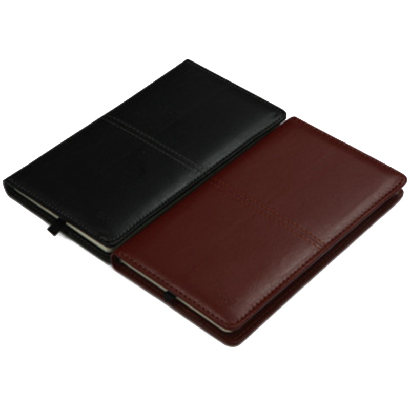 晨光(M&G)APY4H361 48K皮革胶套本 100页/本皮面本 日记本记事本 笔记本子商务会议记录本笔记本/记事本