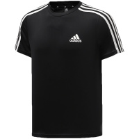 阿迪达斯男服短袖T恤夏季综合健身训练休闲运动服GM2105