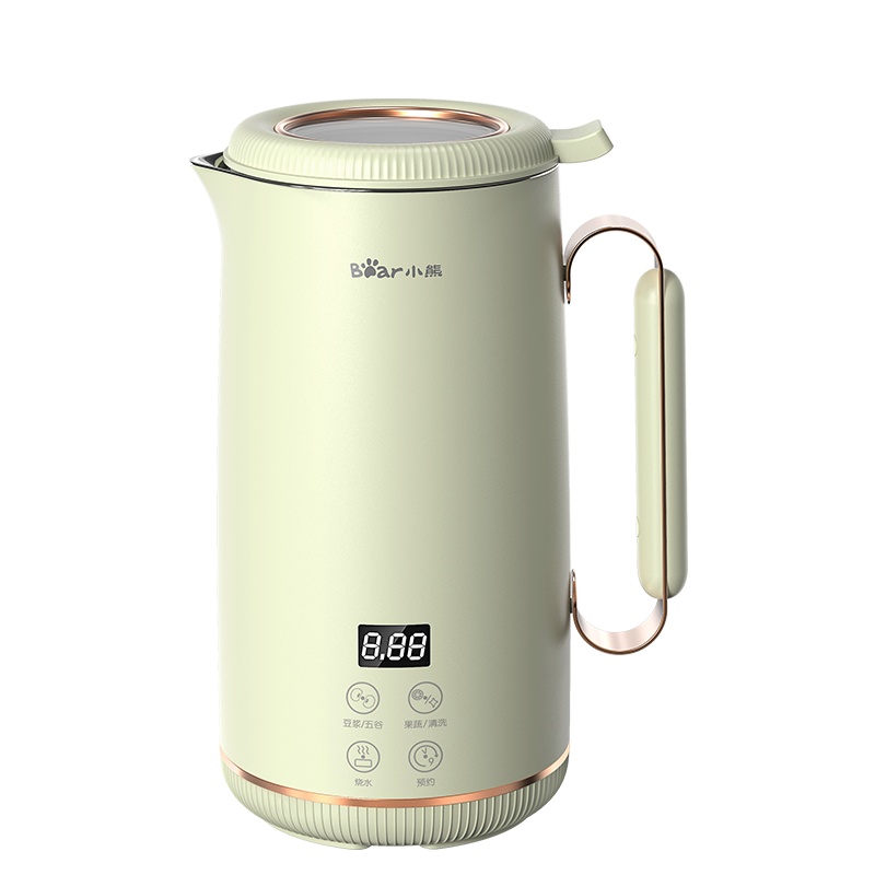 小熊(Bear)豆浆机 家用破壁免滤迷你多功能全自动加热熬煮搅拌机小型智能预约榨汁米糊辅食机DJJ-B04U1