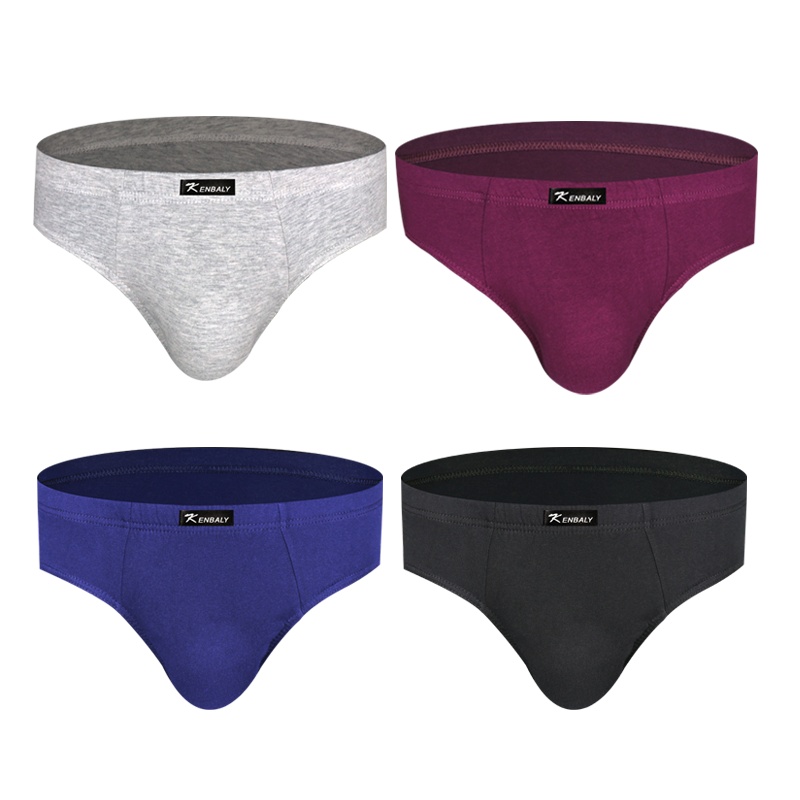 男士内裤三角裤男裤衩纯棉质吸汗透气性感青年男生三角短裤头底裤