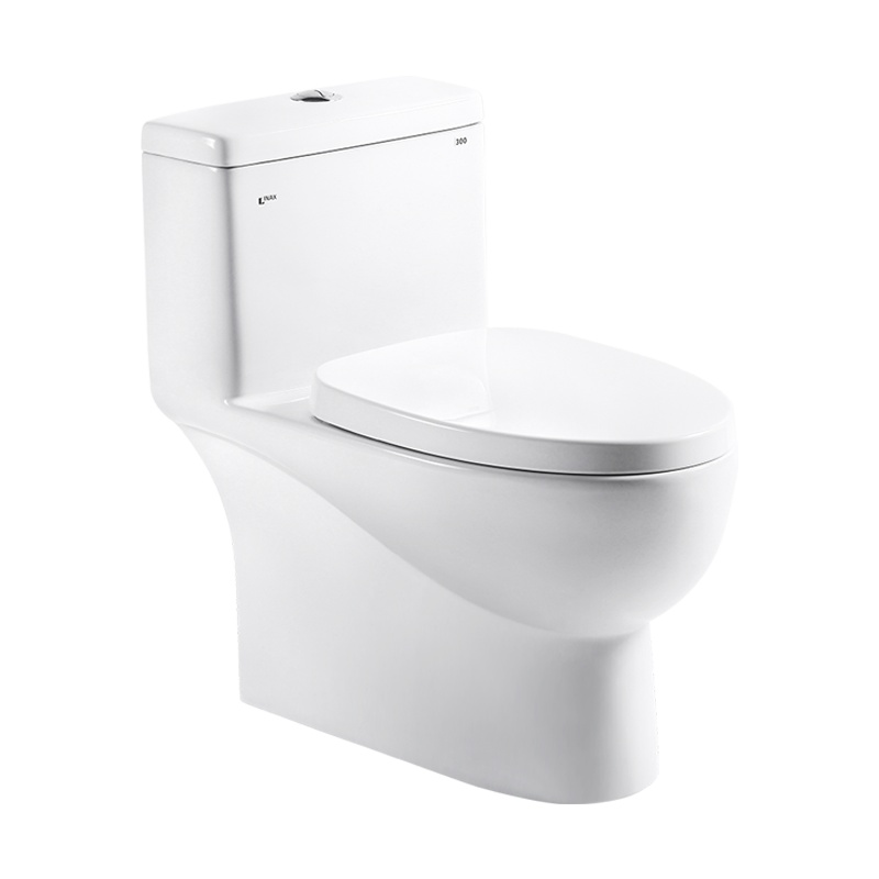 日本-伊奈(INAX)伊奈马桶坐便器虹吸连体节水抽水卫生间家用陶瓷座便冲水