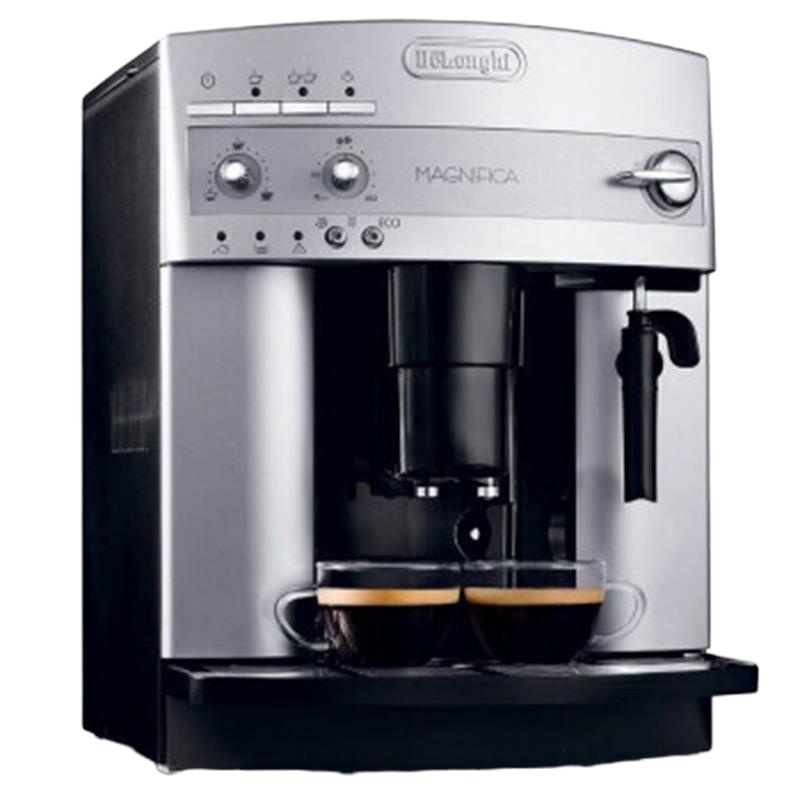 意大利德龙(Delonghi) ESAM3200.S全自动意式家用办公室咖啡机整机欧洲进口-银色