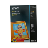 爱普生(EPSON) S042550 新一代光泽照片纸 A4/20张 原装相纸 喷墨纸
