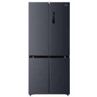 美的(Midea)BCD-511WTPZM莫兰迪灰微晶一周鲜 一级能效 智能操控 风冷无霜 十字门电冰箱