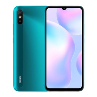 小米 (MI) Redmi 9A 4G+64G 湖光绿 大字体大音量 AI人脸解锁拍照游戏智能双卡双待老年人红米移动联通电信全网通4G手机
