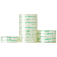 得力(deli)30061文具胶带18mm*14y*38um(8卷/筒)(筒)宁选