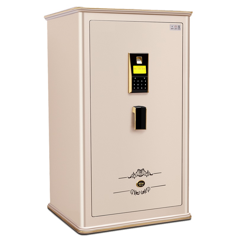 杰宝大王(Jiebao.King)D100S指纹保险箱3C认证 高1020mm办公家用防盗合同资料保险 柜安全柜 防盗柜