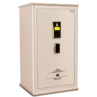 杰宝大王(Jiebao.King)D100S指纹保险箱3C认证 高1020mm办公家用防盗合同资料保险 柜安全柜 防盗柜