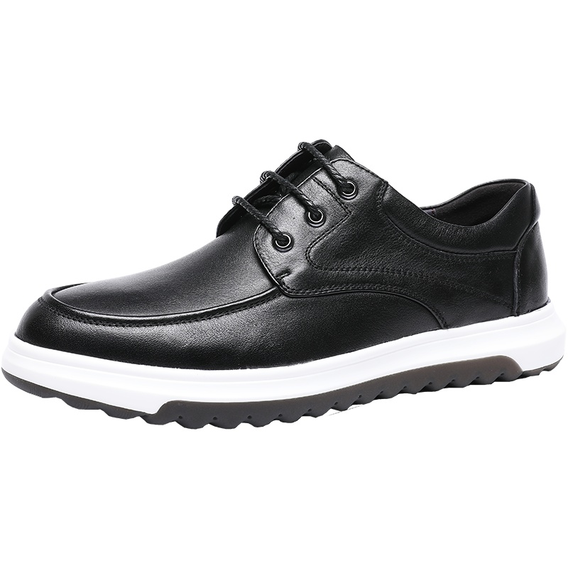 红蜻蜓男鞋2020夏季皮鞋男商务休闲皮鞋男士真皮透气男鞋WTA20288