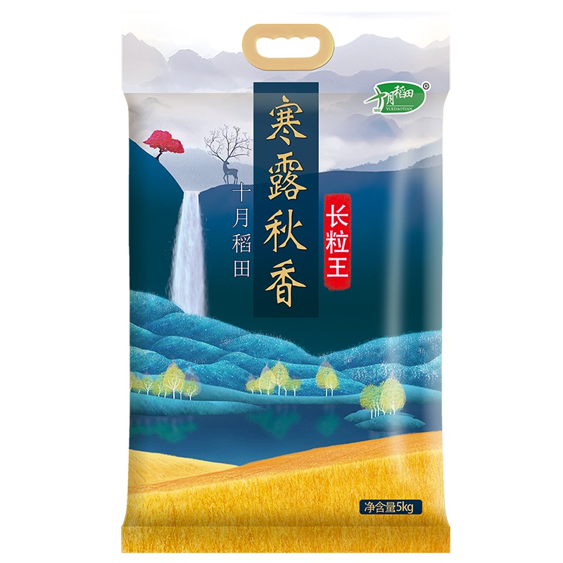 十月稻田东北香米大米5kg