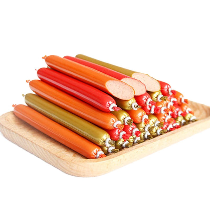 狗狗火腿肠训犬泰迪金毛补钙无盐训练宠物吃的香肠狗粮猫零食 鸡肉味 90支