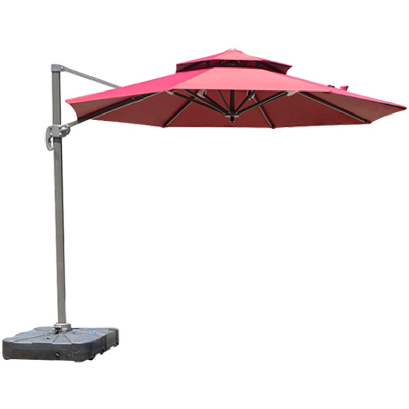 创世人 户外广告帐篷遮阳伞 印刷四脚停车遮阳棚户外遮阳伞3*3m