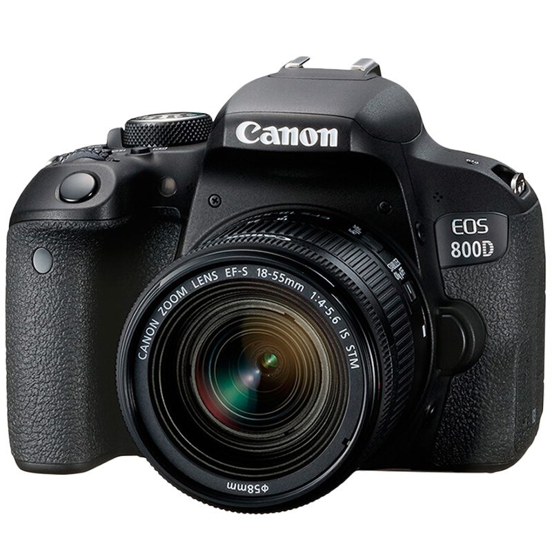 佳能(Canon)EOS 800D 数码单反相机 APS-C画幅单机+18-55mm STM镜头