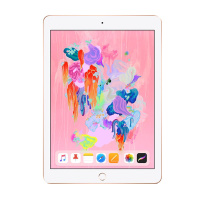 2018款 Apple iPad 9.7英寸 128GB WIFI版 平板电脑 MRJP2CH/A 金色