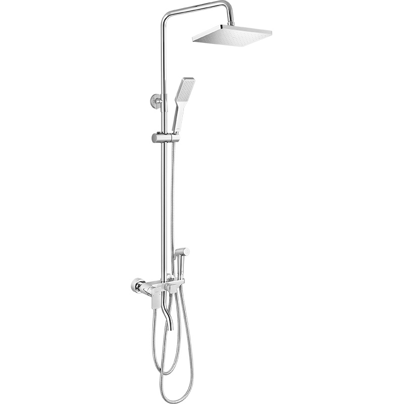 opple欧普淋浴器龙头花洒套装 卫浴淋雨喷头浴室简易明装家用洗澡