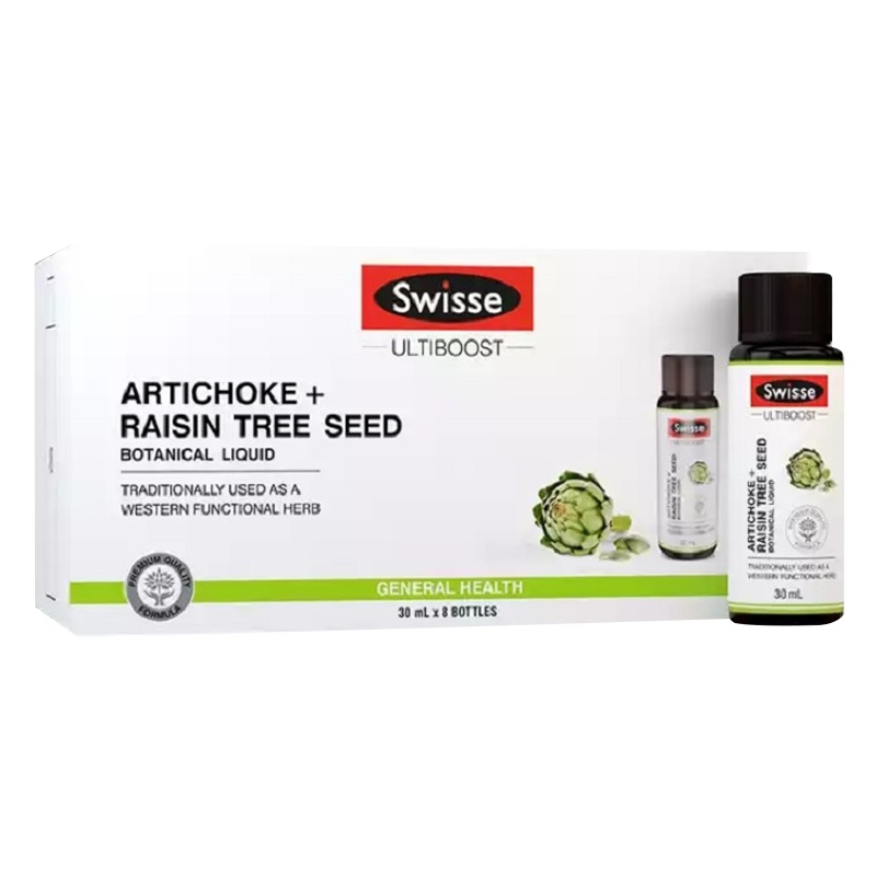 Swisse 清苷朝鲜蓟枳椇子植物饮料 8*30ml