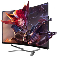 嘉莱宝 27英寸曲面屏一体机电脑独显游戏(八代i3-8100四核 8G 240G 1050Ti独显4G)