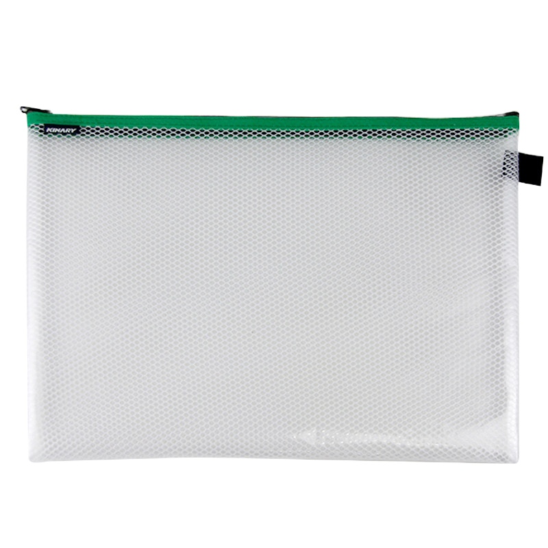 金得利（KINARY）FB8713A5EVA网格拉链袋颜色随机