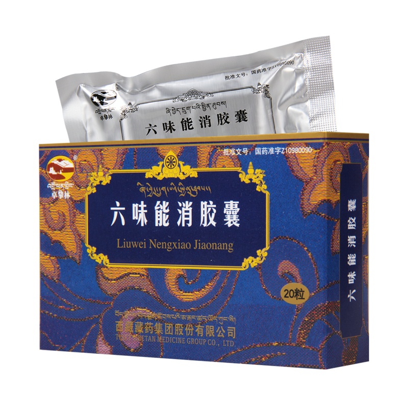 卓攀林 六味能消胶囊 0.45g*20粒/盒