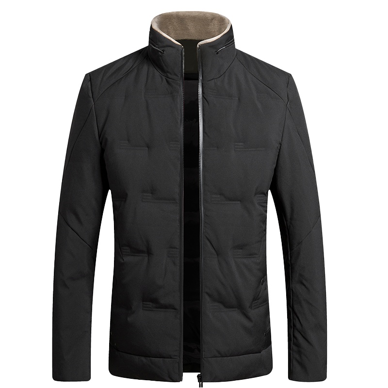 鸭鸭(yaya) 男士冬季羽绒服时尚宽松简约休闲加厚保暖冬装外套