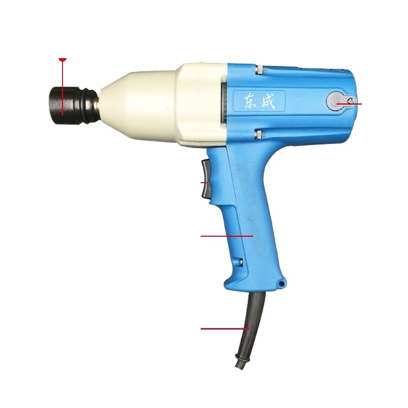 东成(Dongcheng)电动扳手220V插电式冲击扳手电动风炮强力汽修套筒东城工具