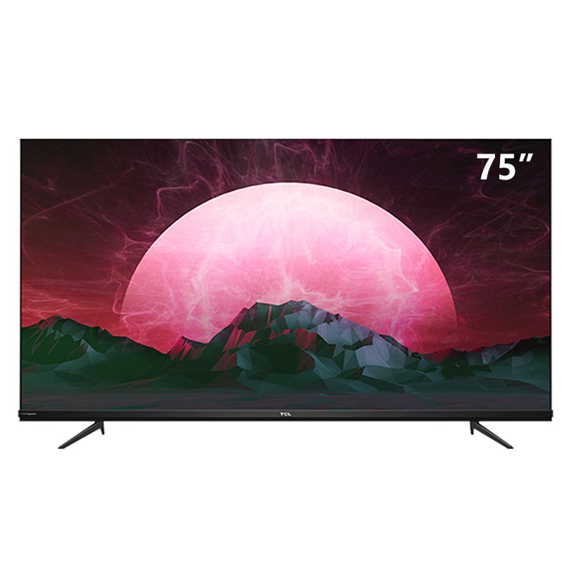 TCL 官方旗舰 75V6(75英寸)4K超高清电视 AI声控智慧屏 2+16G 液晶平板电视机