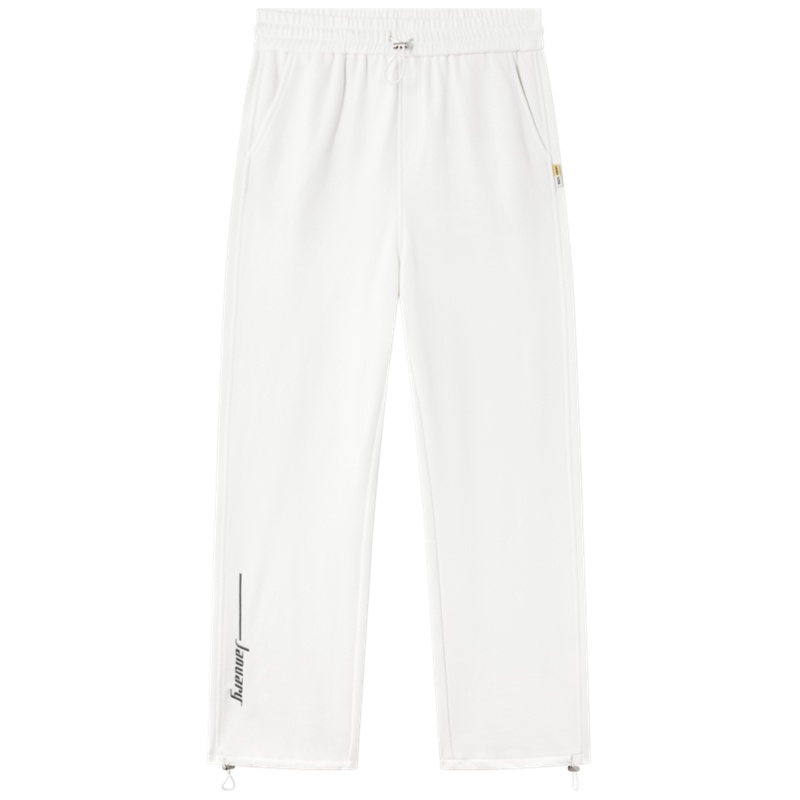 【满198减100预估价：105】森马休闲裤女2021春季新款工装运动裤抽绳束脚长裤宽松慢跑裤子