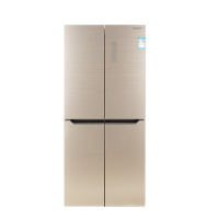 夏普（SHARP）BCD-432WWXD-N 432升十字对开门冰箱 风冷无霜变频 冷冻分储 零度保鲜 金