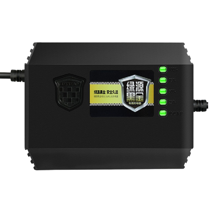 绿源原装电动车电瓶充电器 新款60V30E-2T 两孔 （产品外观因不同生产批次存在区别，不影响使用）