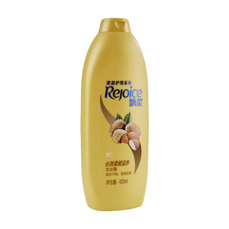 飘柔 家庭护理 杏仁长效柔顺滋养 洗发露 400ml 2瓶装(单位:件)