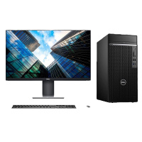 戴尔(Dell)Optiplex5080MT商用电脑整机19.5寸显示器(i5-10500 8G 1T+256G 2G独
