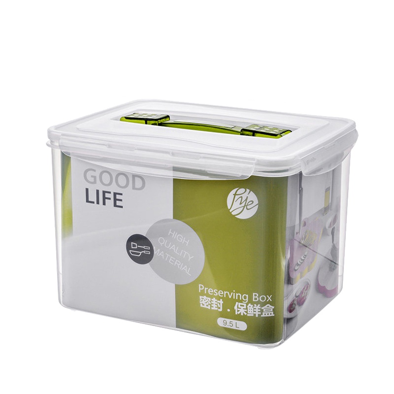 普业 4600ML长方形保鲜盒 PY-1213水果食品储物收纳水果保鲜盒 大容量不保温饭盒便当盒保鲜碗其他PP材质