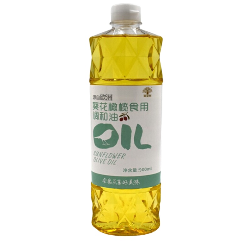 黄金树橄榄葵花食用调和油900ml