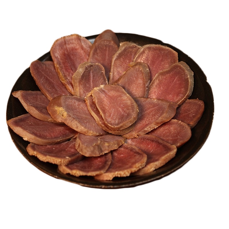 咸猪舌头100g条风干腊猪舌农家自制特产腌制猪口条年货腊味 两条装(200g) 猪肉脯