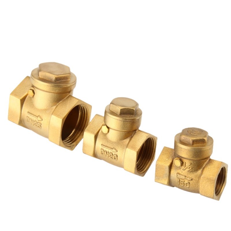 东誉达（DYD）卧式止回阀DN40大 1.5寸 内螺纹逆止阀单向立式翻板式丝扣阀门（定制商品）