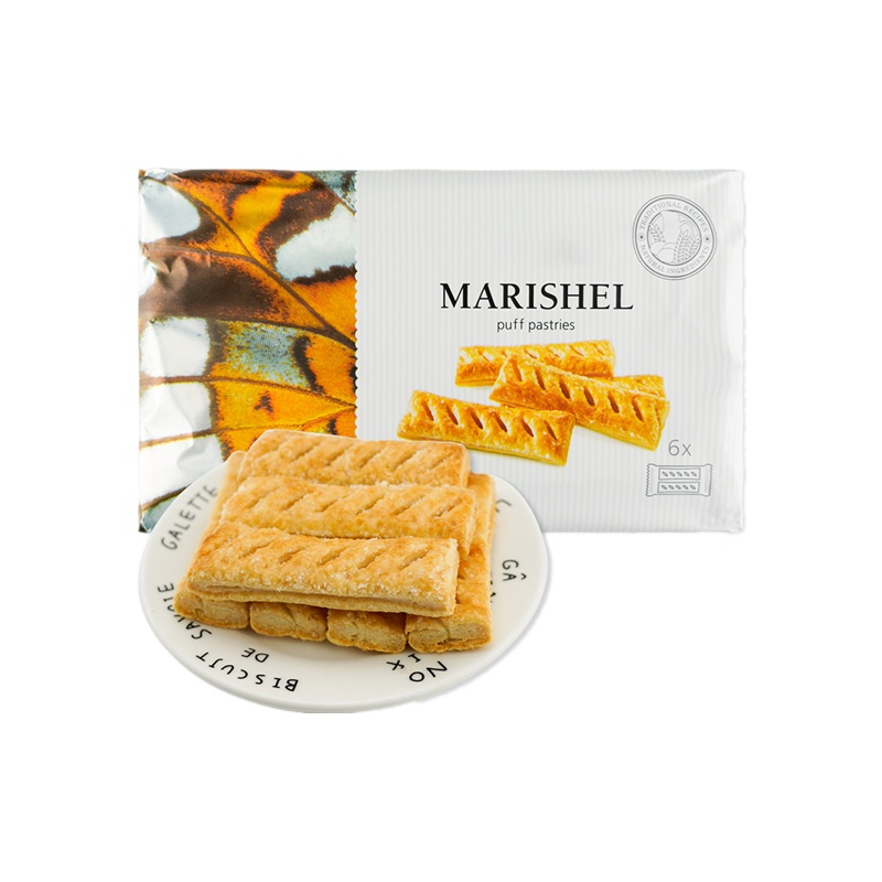 格兰娜千层酥饼干230g*1 苏宁自营零食韧性饼干鲜香酥脆充饥乌克兰进口零食休闲食品吃货网红早餐饱腹小吃代餐美食