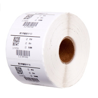 得力(deli)12003三防热敏标签打印纸 50*30mm 1000张/卷 2卷 不干胶条码电子面单小票标签贴纸