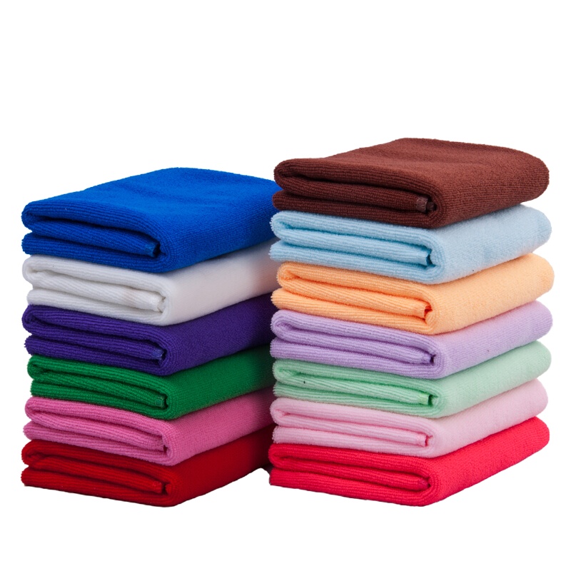 碎乐(Ceiro)细纤维双面酒店抹布厨房清洁巾家用毛巾 2条装 GD