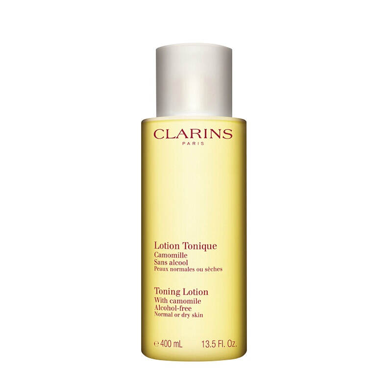 CLARINS娇韵诗 舒缓温和 化妆水(黄水) 400ml 清爽护肤水 清爽保湿 中干性肤质通用
