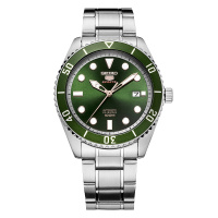 精工(SEIKO)日韩品牌 机械表 男 5号系列休闲运动金属表带机械男士手表SRPB93J1