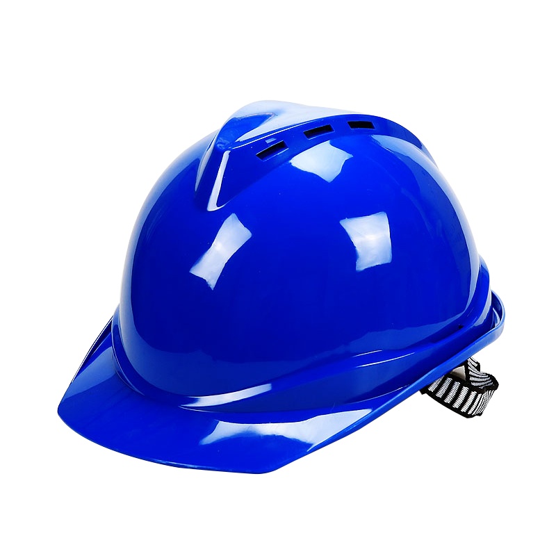 卓顺杰进口ABS V型透气安全帽施工用安全帽头部防护工地工业 可印制LOGO20顶起印