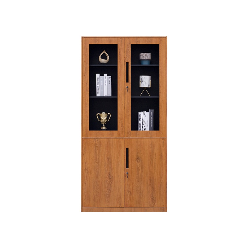 星岛办公室钢制文件柜铁皮柜资料柜落地柜带锁凭证柜档案柜子木纹柜子大器械柜胡桃木纹