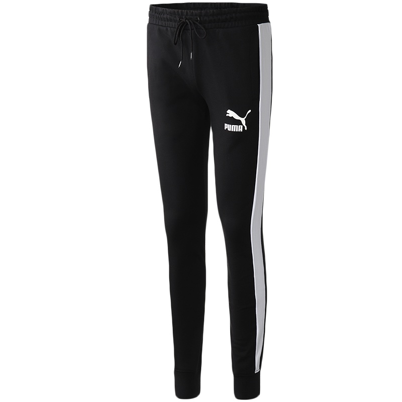 PUMA彪马男裤T7运动裤收口卫裤针织长裤595983