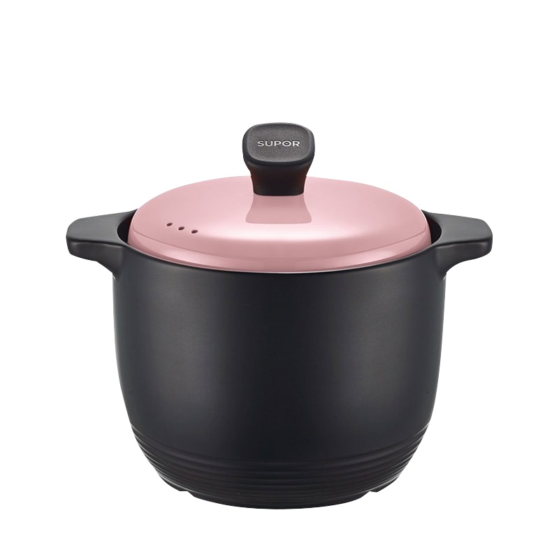 苏泊尔/SUPOR 新品陶瓷煲 TB45G1砂锅煲汤炖粥锅 石锅燃气灶焖烧砂锅炖锅明火专用4.5升L