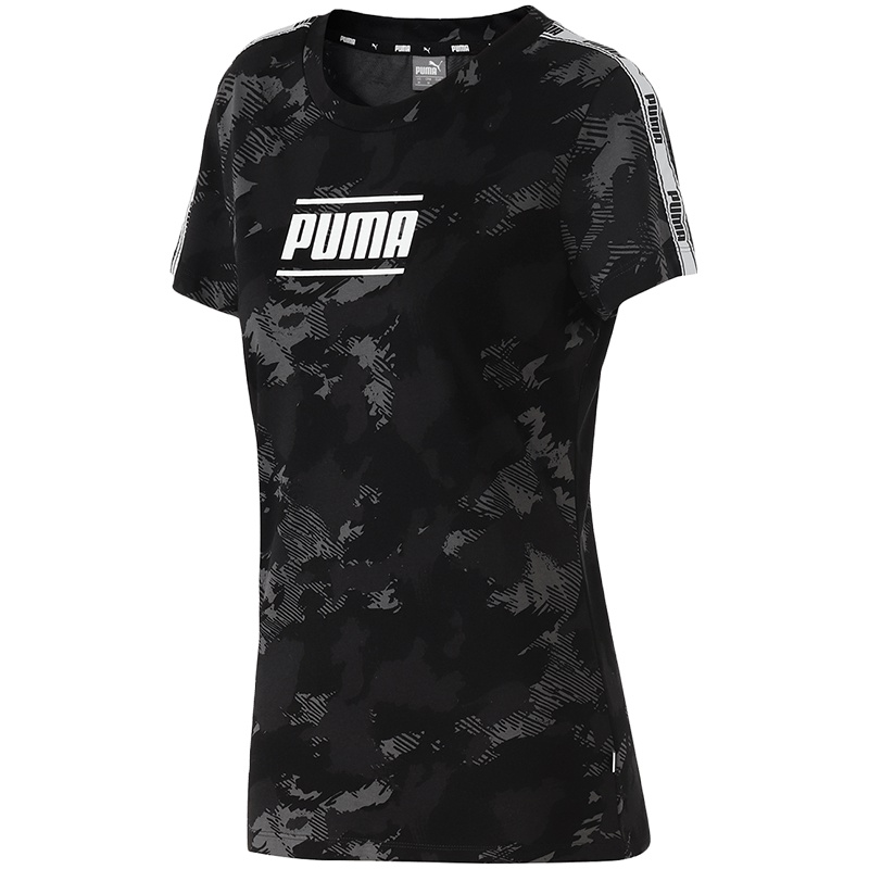 【自营】PUMA彪马女装运动服休闲服圆领小LOGO短袖T恤579557